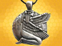 Pendentif Egyptien - Deesse Isis Ailee EGY80