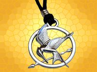 Pendentif Hunger Games Geai Moqueur Oiseau Symbole Révolution PEN016