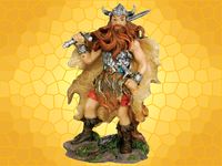 Figurine Guerrier Viking Guerrier Nordique Barbare VIK08-C