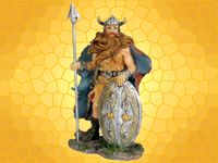 Figurine Guerrier Viking Guerrier Nordique Barbare VIK08-D