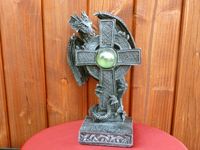 Croix Celtique et Dragon avec Boule Magique DRA1219