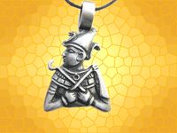 Pendentif égyptien Pharaon égypte Antique Collier Antiquité EGY1394