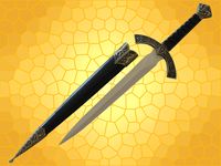Dague Lion Médiévale épée Moyen Age Félin KNA11