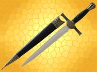 Dague Mac LEOD Médiévale épée Duncan Mc Leod KNA12