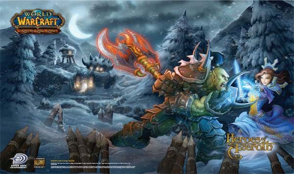 Tapis de Jeu World Of Warcraft Heroes Of Azeroth